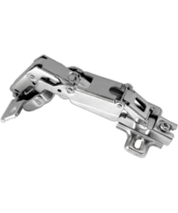 165° AUTO HINGE SLIDE ON With Mounting Plate For Door Thickness 16 - 25 mm