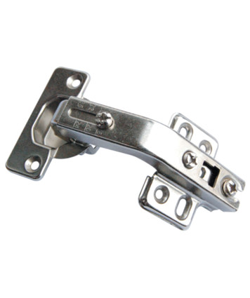 135° SLIDE ON HINGE For Door Thickness 16 - 19 mm With Mounting Plate