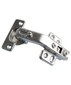 135° SLIDE ON HINGE For Door Thickness 16 - 19 mm With Mounting Plate
