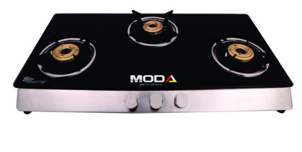 3 Burner Stainless Steel Cooktop 70cm