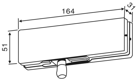 Buy Over Panel Pivot Patch Fitting Online at Best Price