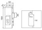 Centre Patch Lock Fitting