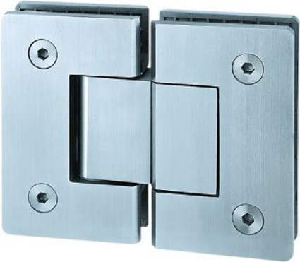 Glass to Glass 180° Shower Hinge