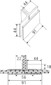 Three way Bracket for Glass to Glass connector