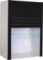 BLACK GLASS ROLLING SHUTTER