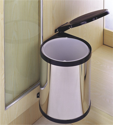 SWING OUT BUILT-IN CABINET WASTEBIN