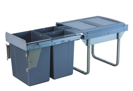 450mm PULL OUT BUILT-IN CABINET WASTEBIN