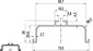 C-Shaped Horizontal Gola Profile