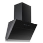 MODA Germany Kitchen Chimney With Gesture Control Black Hood & Black Glass - LUXOR 90